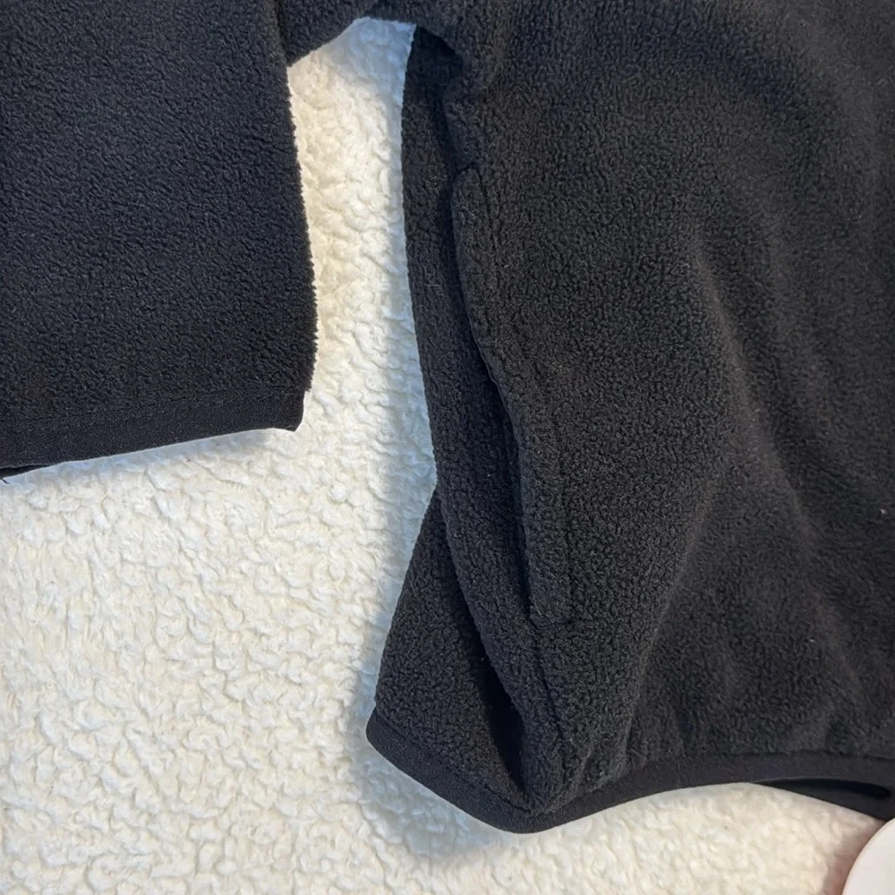Wonder Nation Toddler Boys Microfleece Jacket Black Zip Up Fleece